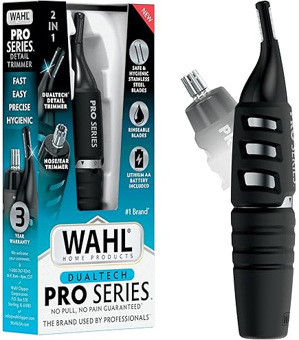 Amazon.com: Wahl Canada Premium Lithium Ear, Nose & Brow Trimmer